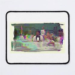 Kanye West Glitch Art Mouse Pad