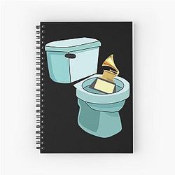 Grammy in the Toilet Kanye West Notebook