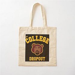 College drop-out Kanye West Cotton Tote Bag