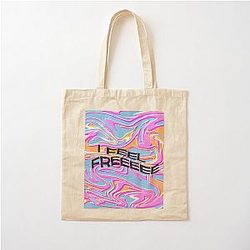 I Feel Free Kanye West Art Cotton Tote Bag