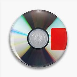 Kanye West Album Cover in 4K High Resolution and Quality Pin