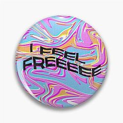 I Feel Free Kanye West Pin
