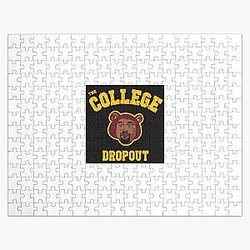College dropout Kanye West Jigsaw Puzzle