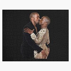 Kanye West Kissing Jigsaw Puzzle
