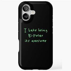 I hate Being Bipolar Its Awesome Kanye West iPhone Tough Case