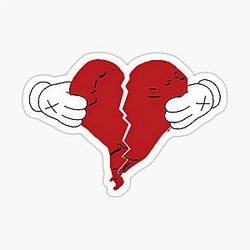 808's Heartbreak - Kanye West Sticker