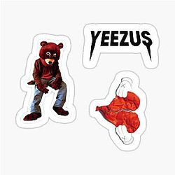 Kanye West Yeezus Sticker Pack
