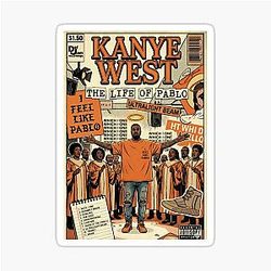 The College Dropout - Kanye West Album Sticker