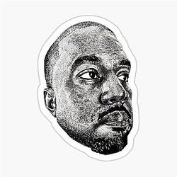 The Legend of Kanye West Sticker