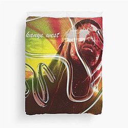 Trippy Kanye West Duvet Cover