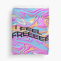 I Feel Free Kanye West Duvet Cover