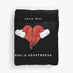 Kanye West 808s and Heartbreak Duvet Cover