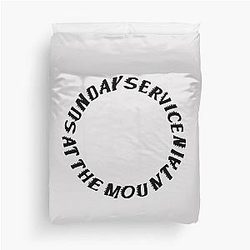 Kanye West Sunday Service at the Mountain Duvet Cover