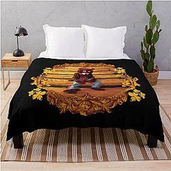 Kanye West College Dropout Throw Blanket