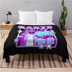 The College Dropout Kanye West Album Throw Blanket