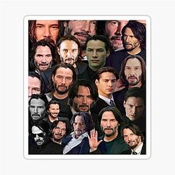 Keanu Reeves Photo Sticker