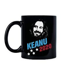 Keanu Reeves 2020 Breathtaking for President Mug