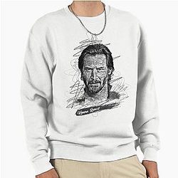 Keanu Reeves Abstract Sketch Art Pullover Sweatshirt
