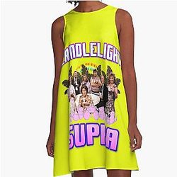 KEEPING UP APPEARANCES CANDLELIGHT A-Line Dress