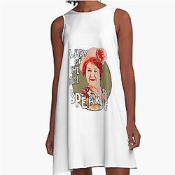 Hyacinth Bucket Keeping A-Line Dress