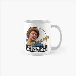 Keeping Up Appearances - Hyacinth Bucket - Patricia Routledge - Richard Bouquet Classic Mug
