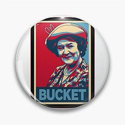 Keeping Up Appearances - Hyacinth Bucket - Patricia Routledge - Richard Bounch Pin