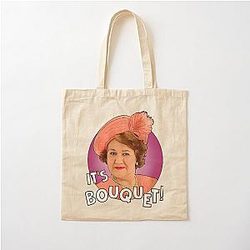 It's Bouquet Hyacinth Bucket Keeping Up Appearances Cotton Tote Bag