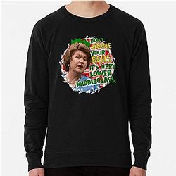 Hyacinth Bucket Christmas Lightweight Sweatshirt