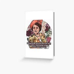 Celebrating the Icon from Keeping Up Appearances Greeting Card