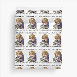 Hyacinth Keeping Duvet Cover