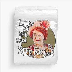 Hyacinth Bucket Keeping Up Appearances Duvet Cover