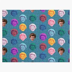 Masks of Keeping Up Appearances Jigsaw Puzzle