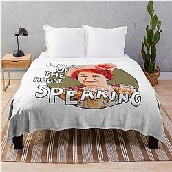 Hyacinth Bucket Keeping Appearances Throw Blanket