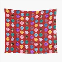 Masks of Keeping Up Appearances Tapestry