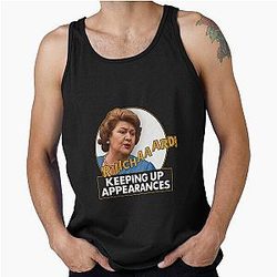 Keeping Up Appearances - Hyacinth Bucket - Patricia Routledge - Richard Bouverie Tank Top