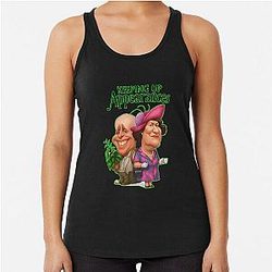 Keeping Up with Hyacinth Bucket - Patricia Routledge - Richard Bouquet Racerback Tank Top