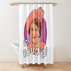 It's Hyacinth Bucket. Keeping Up Appearances Shower Curtain