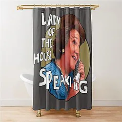 Hyacinth Bucket Keeping Up Appearances Shower Curtain
