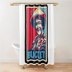 Keeping Up Appearences - Hyacinth Bucket - Patricia Routledge - Richard Bouquet Shower Curtain