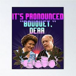 Hyacinth Bucket Keeping Up Appearances Poster