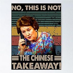 Vintage Keeping Up appearances Hyacinth Poster
