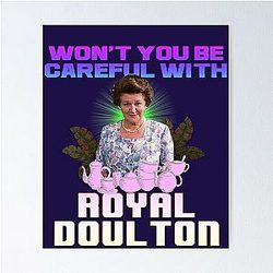 KEEPING UP APPEARANCES ROYAL PORCELAIN Poster