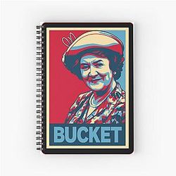 Keeping Up Appearances Hyacinth Bucket Patricia Routledge Richard Spiral Notebook