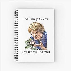 Hyacinth Keeping Spiral Notebook