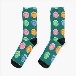 Colours of Hyacinth Bucket Keeping up Appearances Socks