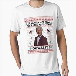 Keith Morrison True Crime Ugly Christmas Sweater Party Sweatshirt True Crime Ugly Sweater Funny Christmas Sweater Essential T-Shirt
