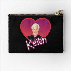 Keith Heart Zipper Pouch