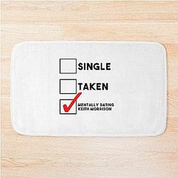Mentally Dating Keith Morrison Bath Mat
