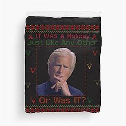 Keith Morrison Xmas Holiday Duvet Cover
