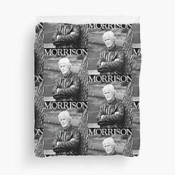 Morrison - Keith Morrison White Beautiful Day Duvet Cover